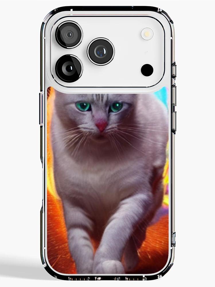Imagen 1 de 5, Funda de iPhone con la obra Rainbow Kitty Does Not Play, diseñada y vendida por Sub-Ruminations.