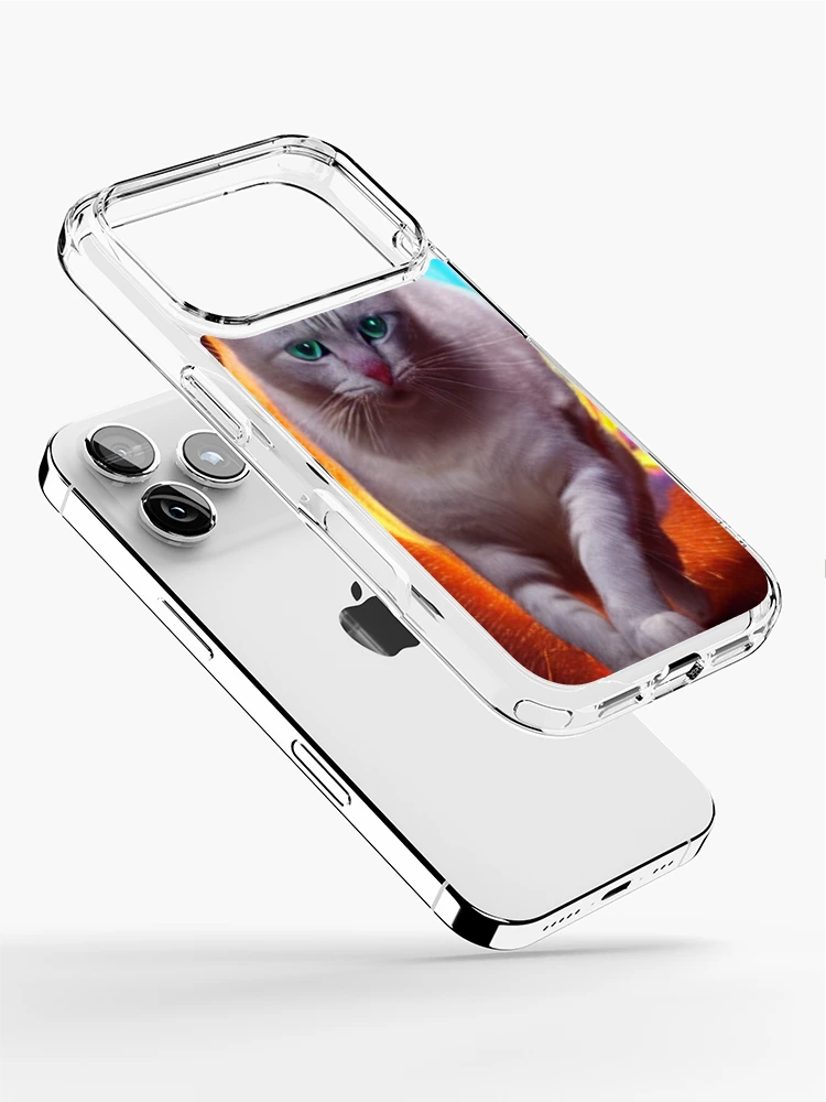 Imagen 2 de 5, Funda de iPhone con la obra Rainbow Kitty Does Not Play, diseñada y vendida por Sub-Ruminations.