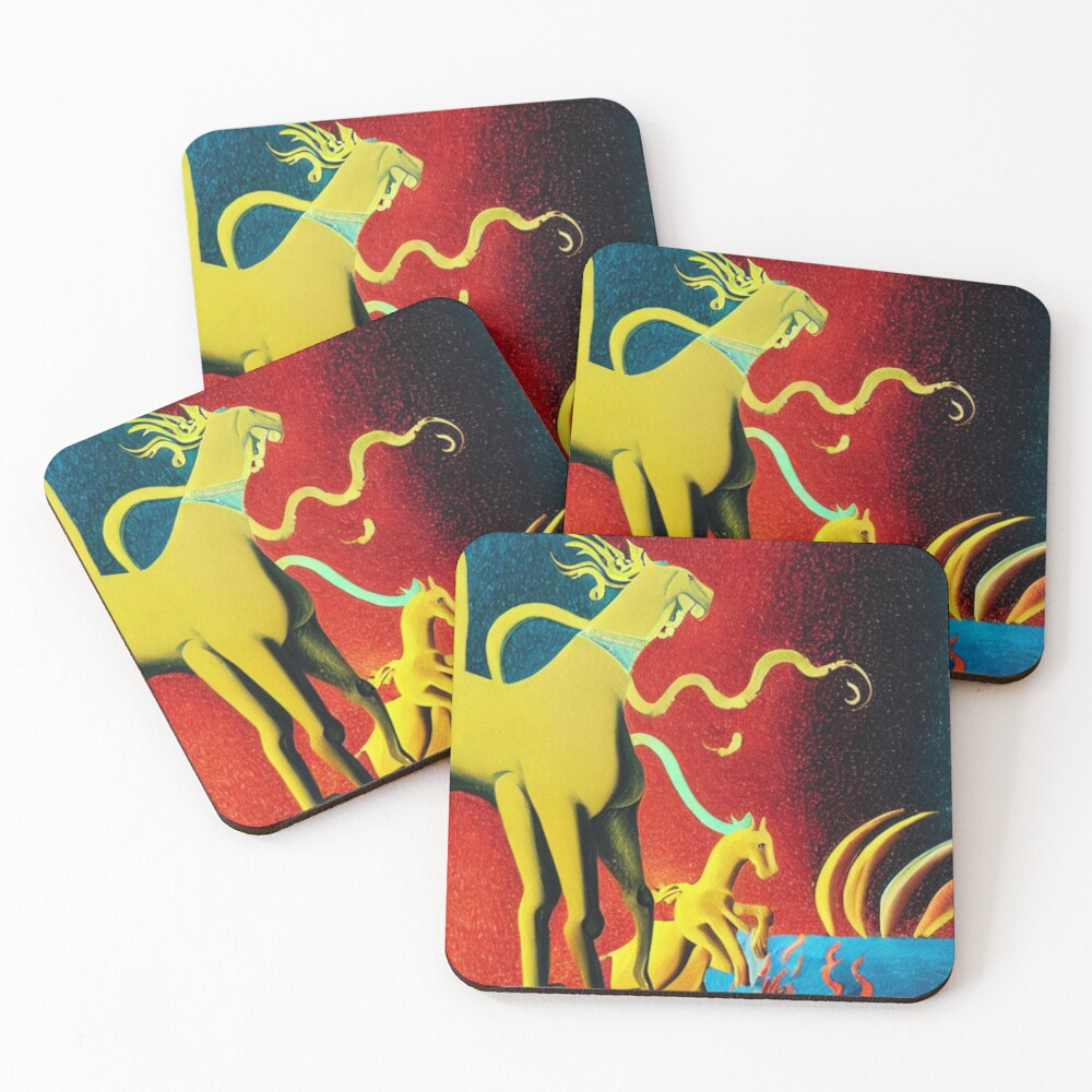 Vista previa del artículo con la obra «Posavasos (lote de 4)», diseñado y vendido por Sub-Ruminations.