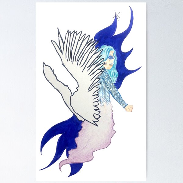 Spread your wings Drawing by Alexandra Kittel-Völkl | Saatchi Art