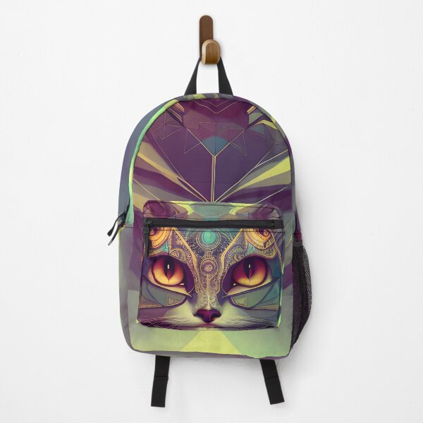 Item preview, Geometric Cat - Modern Digital Art designed and sold by Ai-michiart.