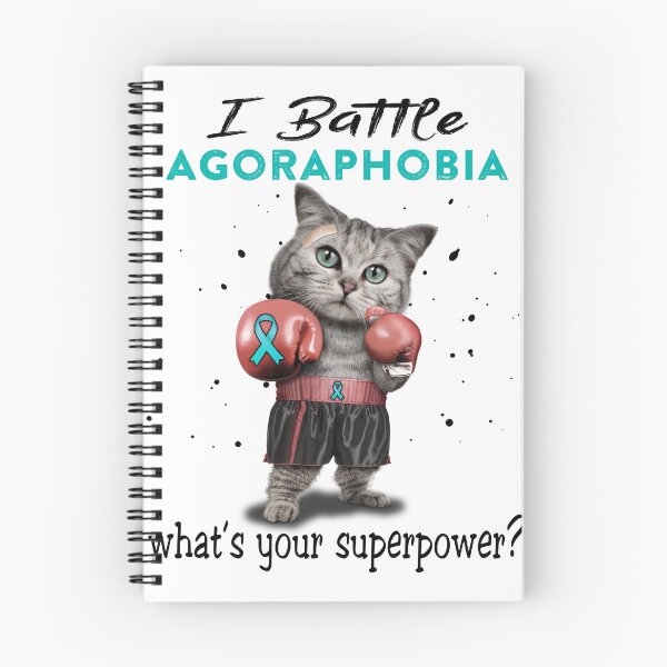 Item preview, Agoraphobia Warrior - I Battle Agoraphobia What Is Your Superpower? designed and sold by Jennpak.