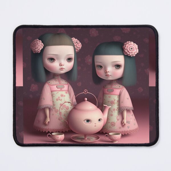 Item preview, Tea Ceremony Girls designed and sold by AliceMonberCom.
