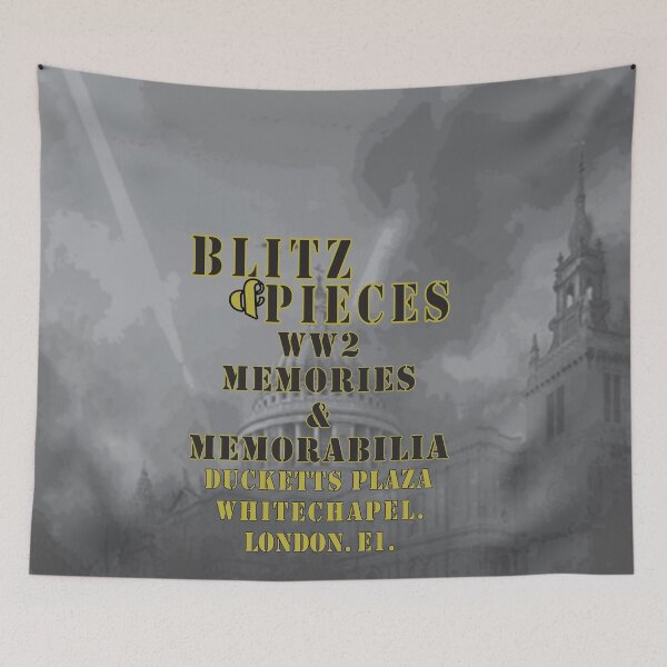 Item preview, Blitz & Pieces. WW2 memorabilia. Ducketts Plaza designed and sold by Dis-An-Dat.