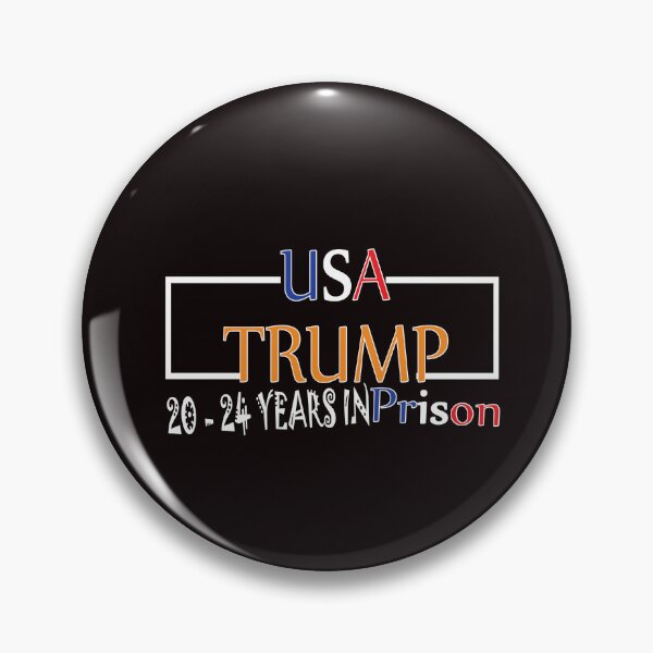 Aperçu de l'œuvre TRUMP 20 - 24 ans de prison anti-Trump créée et vendue par SolonaPrints.
