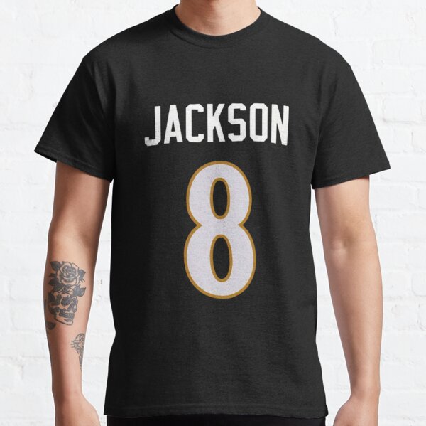 Men's Original Retro Brand Lamar Jackson Black Louisville