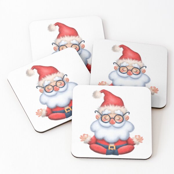 Item preview, Minimalist Santa Claus sticer designed and sold by W&M Store.