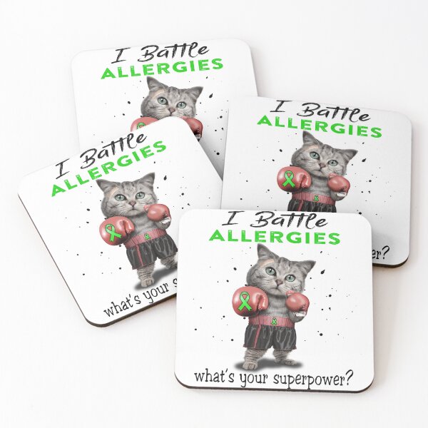 Item preview, Allergies Warrior - I Battle Allergies What Is Your Superpower? designed and sold by Jennpak.
