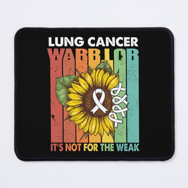 Item preview, Lung Cancer Warrior - IT IS NOT FOR THE WEAK designed and sold by Fernandezf.