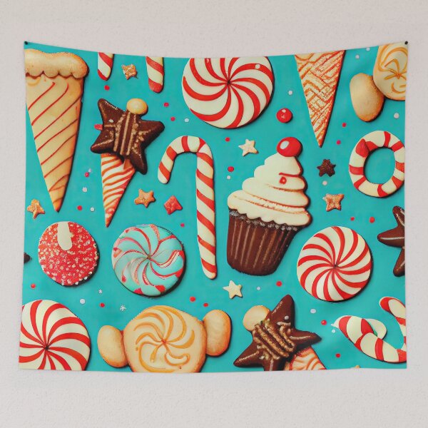 Item preview, Christmas Sweets Pattern designed and sold by MrBeerholder.