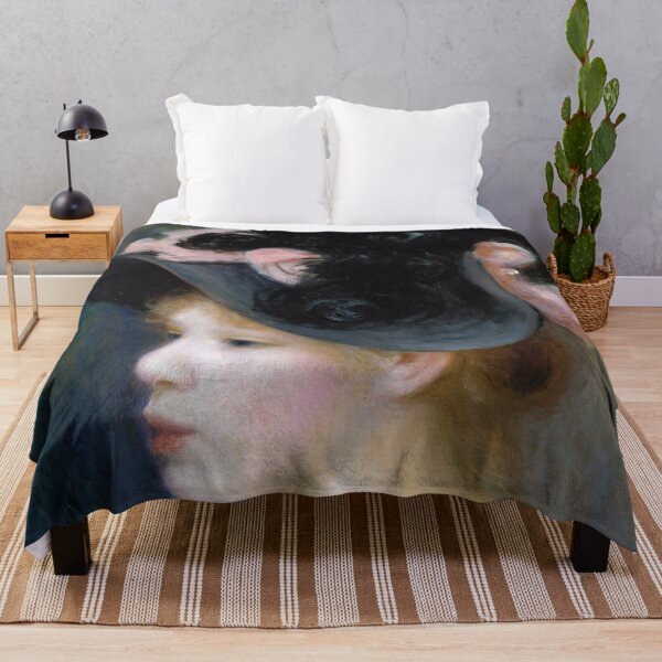 Item preview, Auguste Renoir - Young Girl in a Pink and Black Hat designed and sold by TwistedCity.