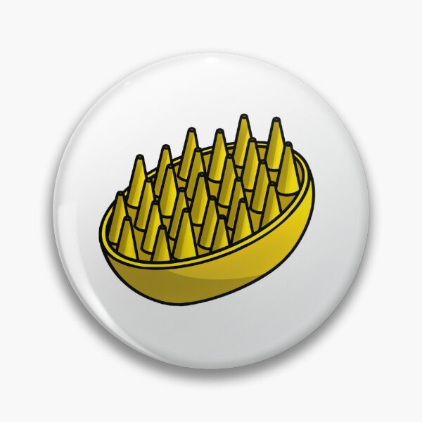 Item preview, Rubber Curry Brush designed and sold by honeybeepaper.