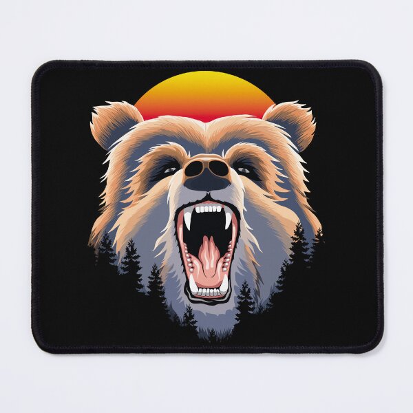 Item preview, Roaring Bear Face designed and sold by TMBTM.