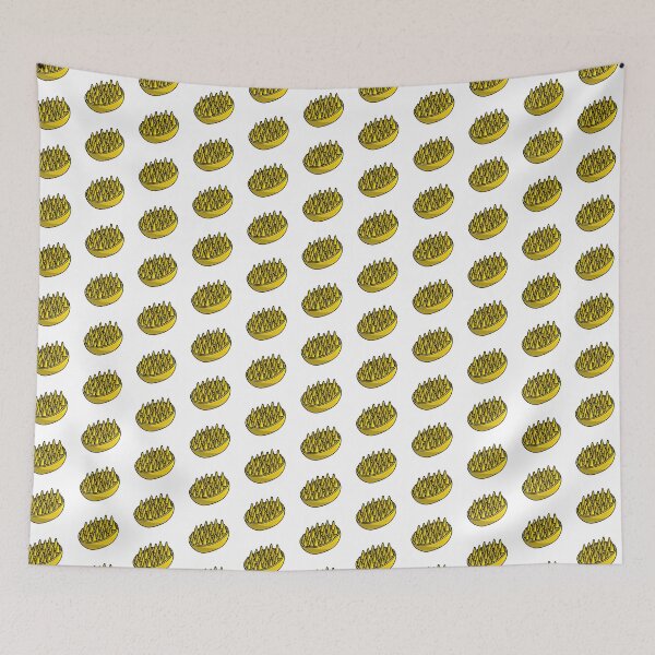Item preview, Rubber Curry Brush designed and sold by honeybeepaper.