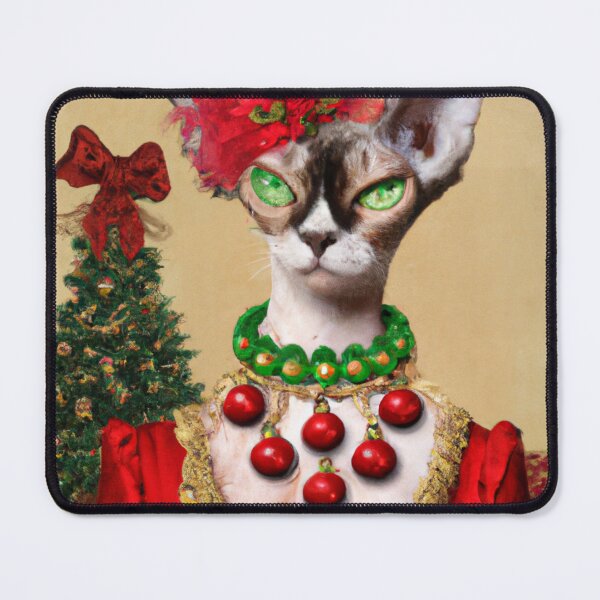 Item preview, Crazy Cat, Crazy, Kitty, Funny Royal Christmas, Pet Portrait, Royal Cat Paintings, Renaissance Pet King Portrait, Classic Pet Portrait, Print, Animal Wall Art designed and sold by RadRococo.
