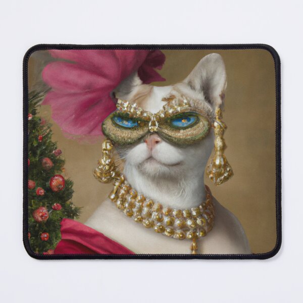 Item preview, Princess, Crazy, Kitty, Funny Royal Christmas, Pet Portrait, Royal Cat Paintings, Renaissance Pet King Portrait, Classic Pet Portrait, Print, Animal Wall Art designed and sold by RadRococo.