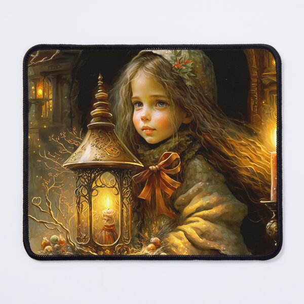 Item preview, Cute Christmas Girl designed and sold by MasartDesigns.
