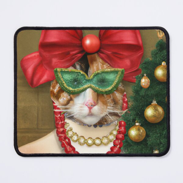 Item preview, Crazy, Kitty, Funny Royal Christmas, Pet Portrait, Royal Cat Paintings, Renaissance Pet King Portrait, Classic Pet Portrait, Print, Animal Wall Art designed and sold by RadRococo.