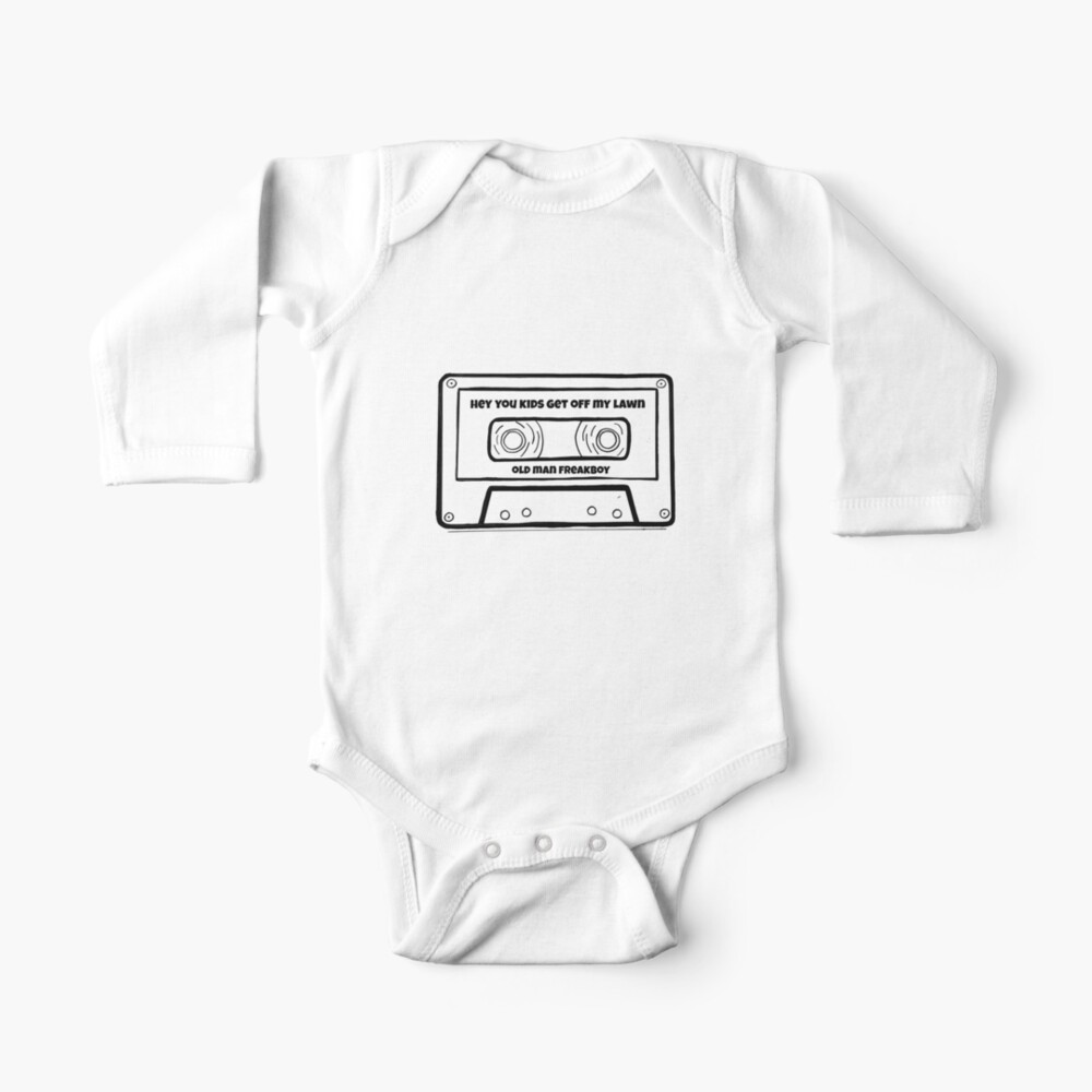 Item preview, Long Sleeve Baby One-Piece designed and sold by OldManFreakboy.
