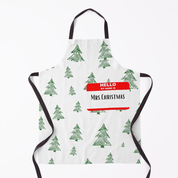 Item preview, Hello My name is Mrs. Christmas designed and sold by WoodenT.