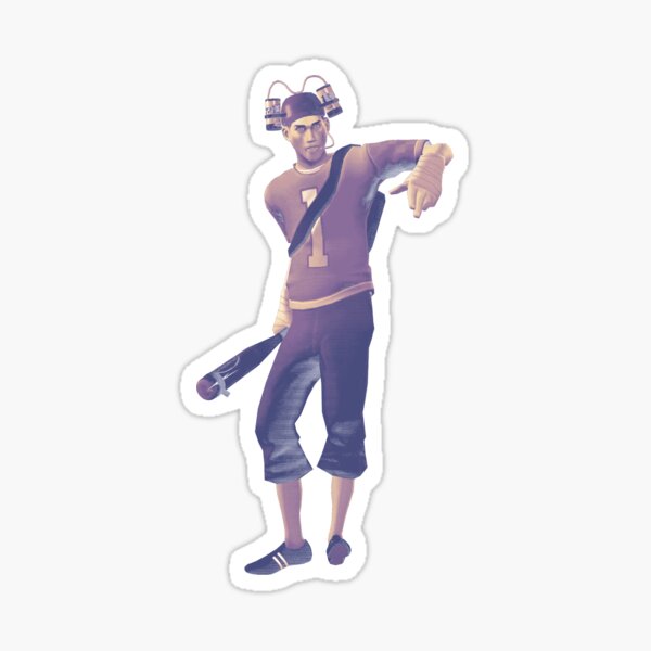 Tf2 Scout Sticker For Sale By Loadout Redbubble 9553