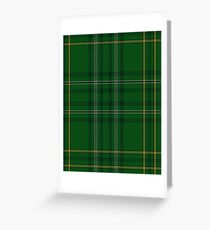00362 Wexford County (District) Tartan Greeting Card