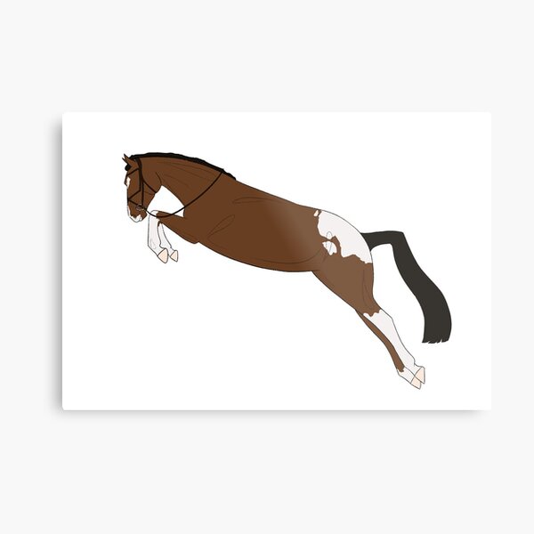 Horse Jumping Wall Art for Sale | Redbubble