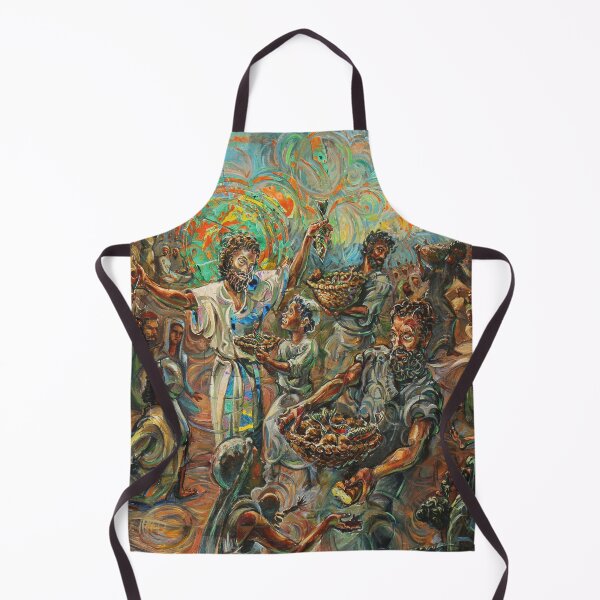 Item preview, Jesus Feeding the Multitude of 5000 designed and sold by elfeather.