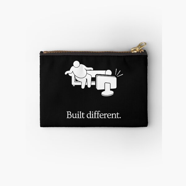 Item preview, Built Different - Body improvement gym motivation - Ad Parody - TV time designed and sold by MillennialMemer.