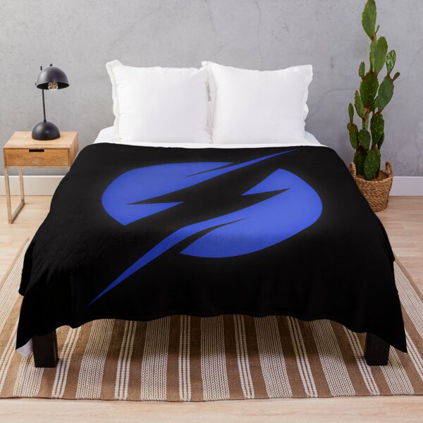 Item preview, Navy Blue Lightning Bolt Thunder designed and sold by FexianWorks.