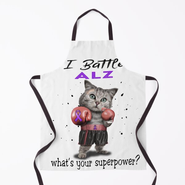 Item preview, ALZ Warrior - I Battle ALZ What Is Your Superpower? designed and sold by Jennpak.