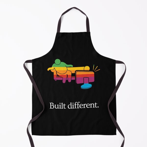 Item preview, Built Different - Body improvement gym motivation - Ad Parody - TV time (colorful) designed and sold by MillennialMemer.
