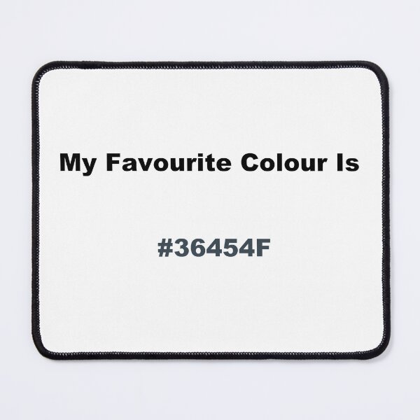 Item preview, My Favourite Colour Is #36454F designed and sold by kiippers.