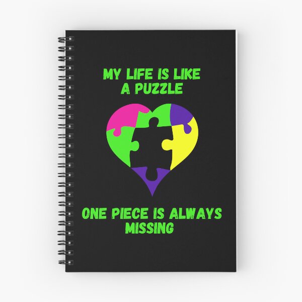 Item preview, My life is like a puzzle one piece is always missing. designed and sold by ConradoBullhead.