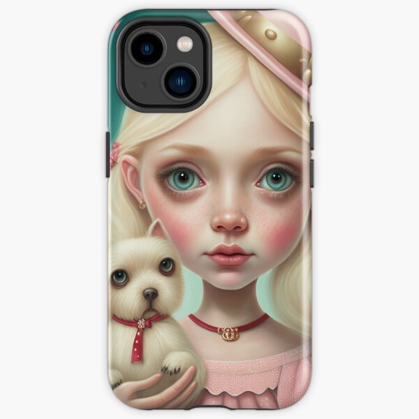 Dog Lover Girl iPhone Tough Case