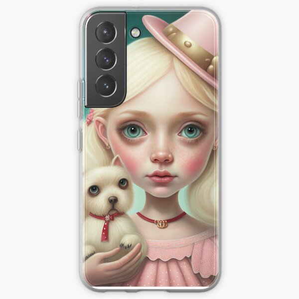 Dog Lover Girl Samsung Galaxy Soft Case