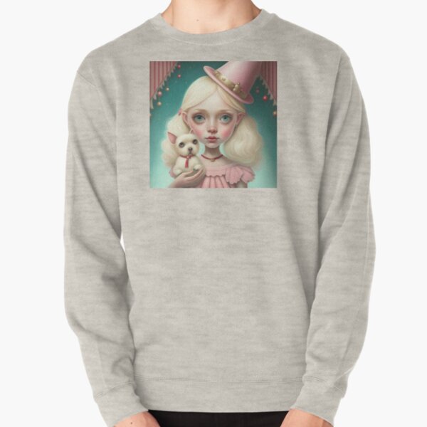Dog Lover Girl Pullover Sweatshirt