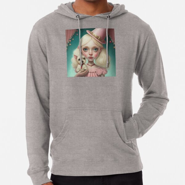 Dog Lover Girl Lightweight Hoodie