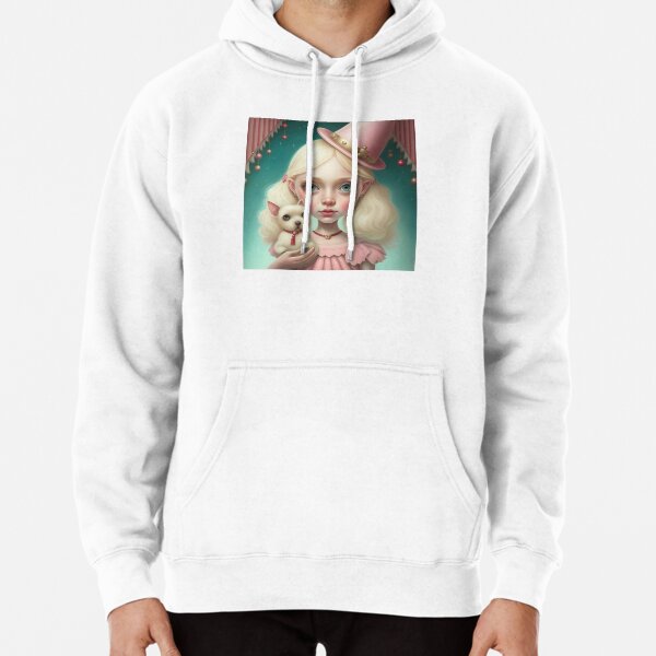 Dog Lover Girl Pullover Hoodie