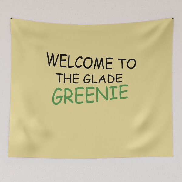 Item preview, WELCOME TO THE GLADE GREENIE designed and sold by artzaka.