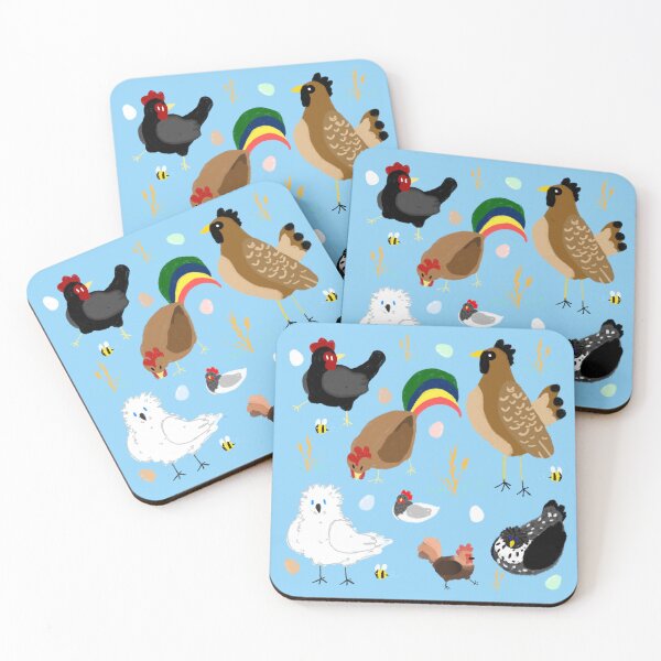 Item preview, Chickens designed and sold by WildChildArts.