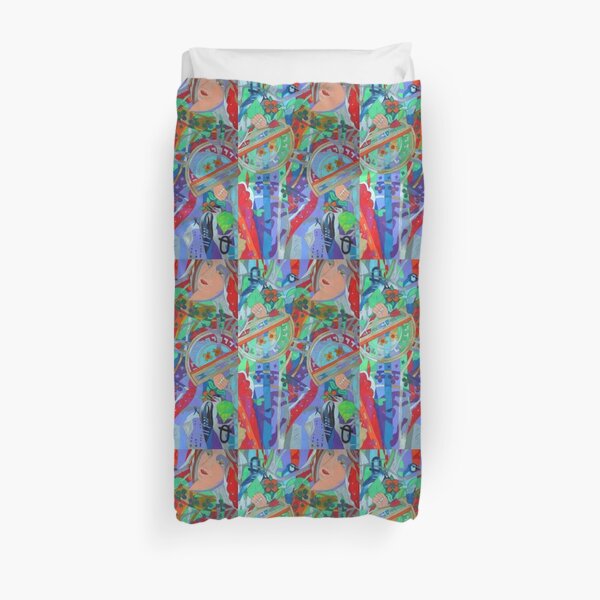 Queen of the Birch Trees Duvet Cover