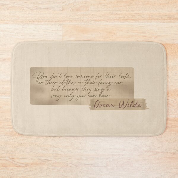 Item preview, Oscar Wilde quote designed and sold by atlasbackache.