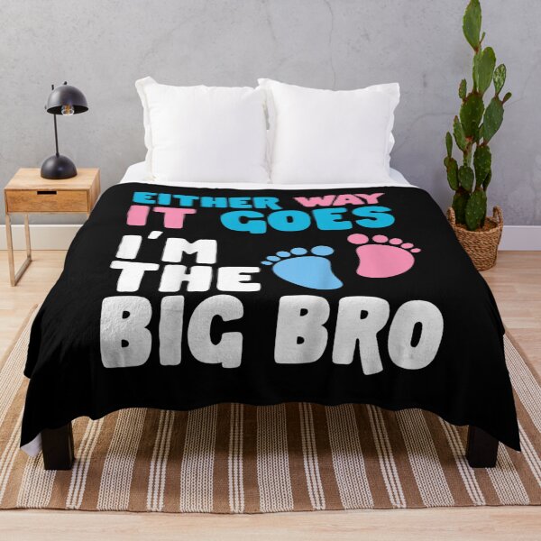 Item preview, Kids Either Way It Goes I'm The Big Bro Gender Reveal Party Baby  designed and sold by dolsy-store.