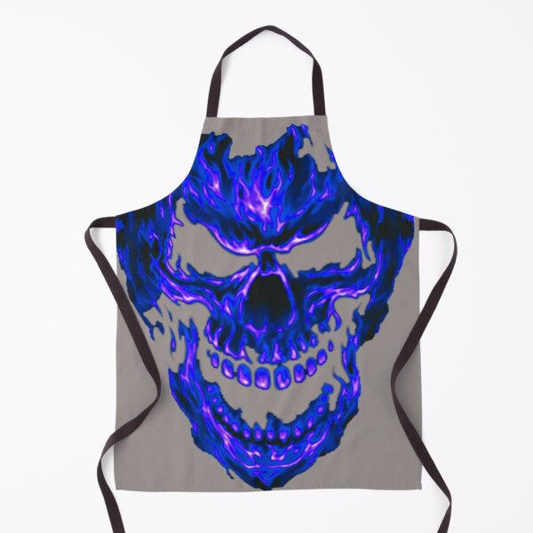 Item preview, Spooky Blue Fire Flame "Skull" awesome design designed and sold by AssamFT.