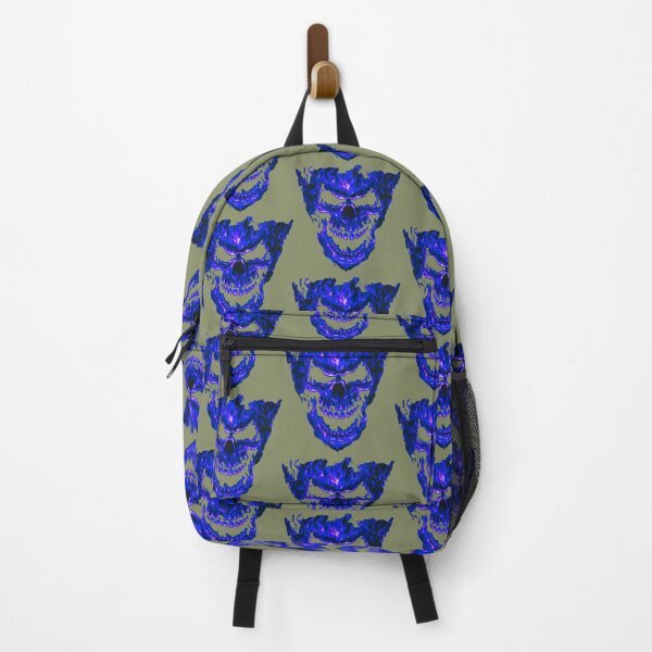 Item preview, Spooky Blue Fire Flame "Skull" awesome design designed and sold by AssamFT.