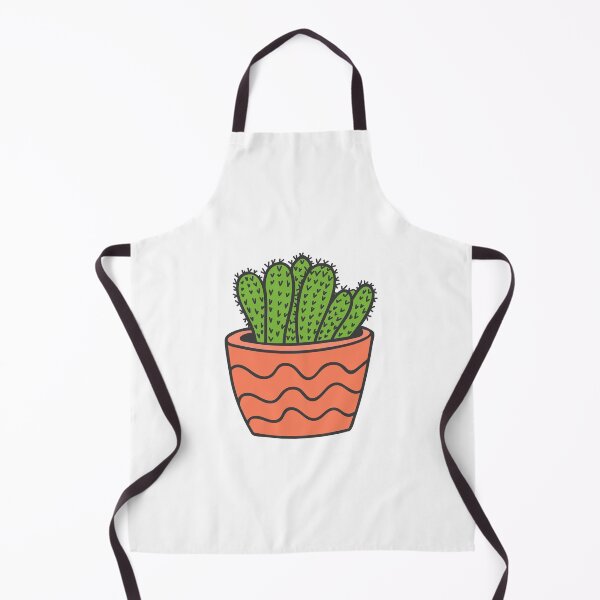 Item preview, Cactus colorful doodle illustration. Pot plant doodle illustration designed and sold by GulArt.