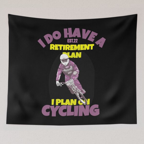 Item preview, I DO HAVE RETIREMENT PLAN I PLAN ON CYCLING designed and sold by GAADesignz.