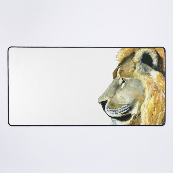 Item preview, Profile of a Lion || Watercolor Art by Sulazen designed and sold by SULAZEN.