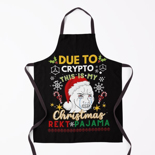 Item preview, due to inflation this is my ugly crypto christmas sweater - wojak ugly crypto sweater pajama designed and sold by wear4gamers.
